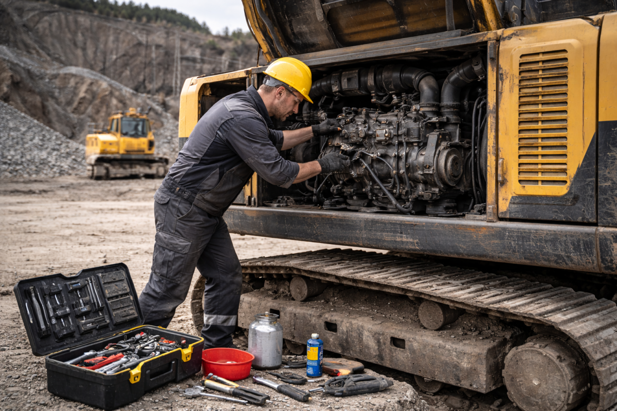 Karjerinės technikos bei dyzelinių variklių remontas