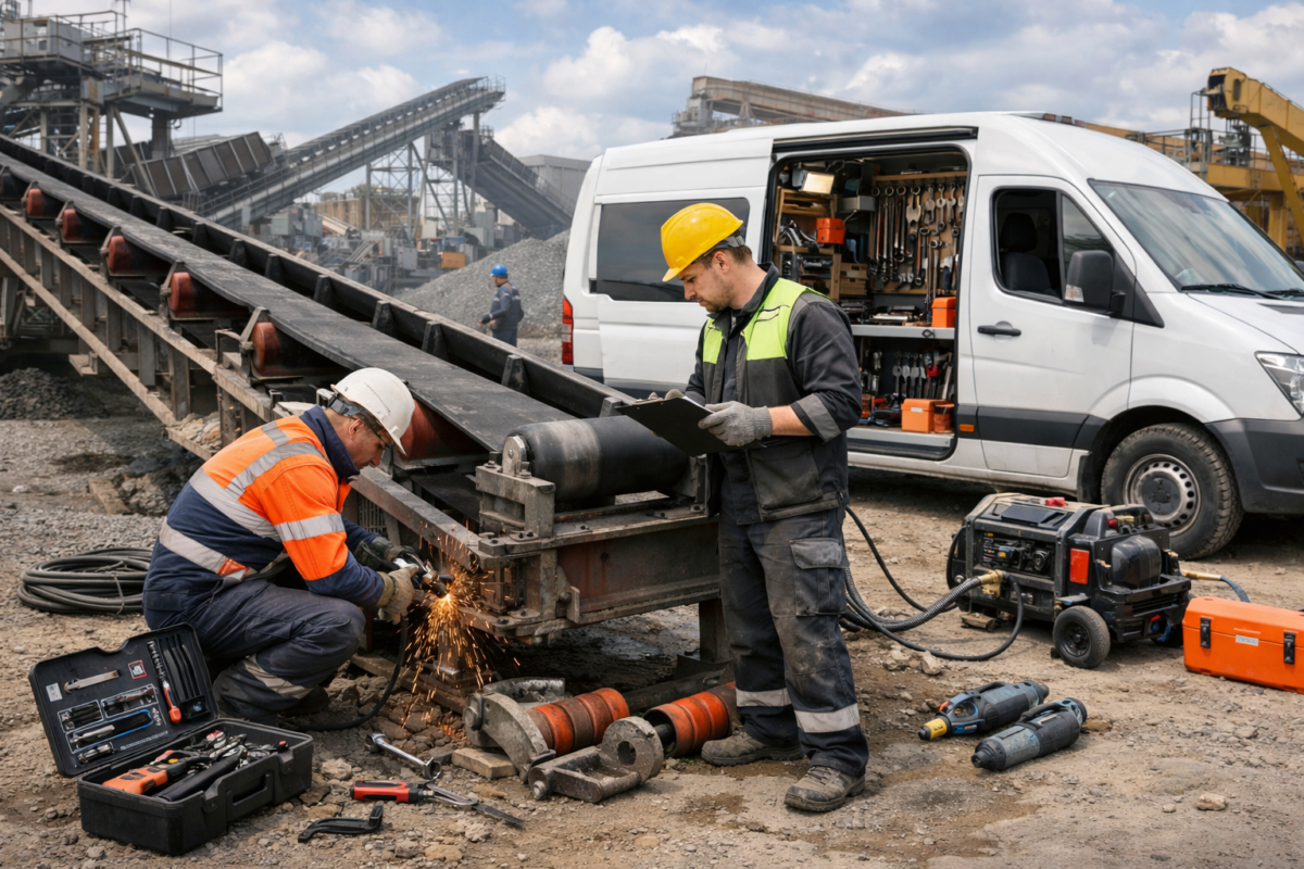 Konvėjerinių sistemų remontas ir mobilus servisas