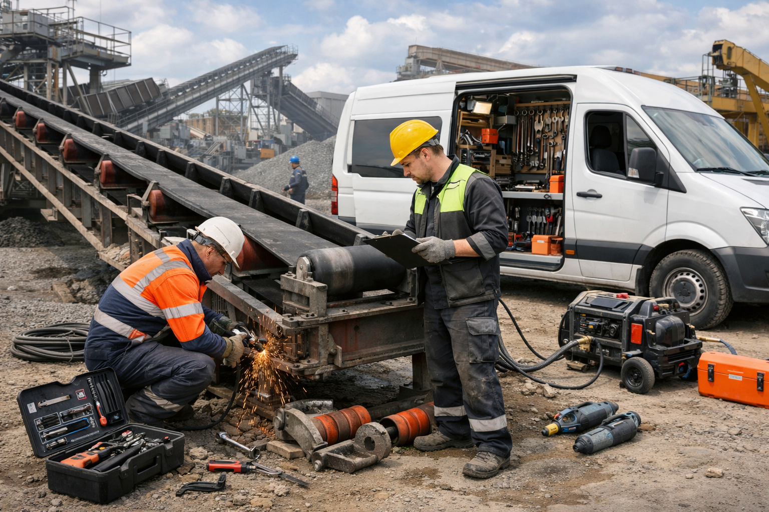 Konvėjerinių sistemų remontas ir mobilus servisas
